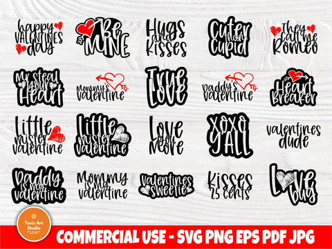 Valentine SVG Bundle | Kids Valentines Day | Love Svg | Valentines cut files | Cut Files for Crafters | Valentine's Cricut files | Heart Svg SVG TonisArtStudio 