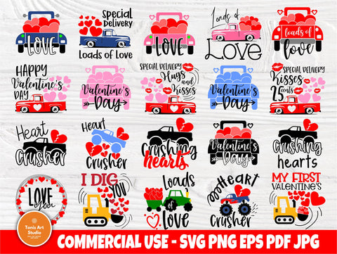 Valentine SVG Bundle | Kids Valentines Svg | Funny Valentines Signs | Cut Files for Crafters | Valentines Cut Files | Love Svg | Svg Designs SVG TonisArtStudio 