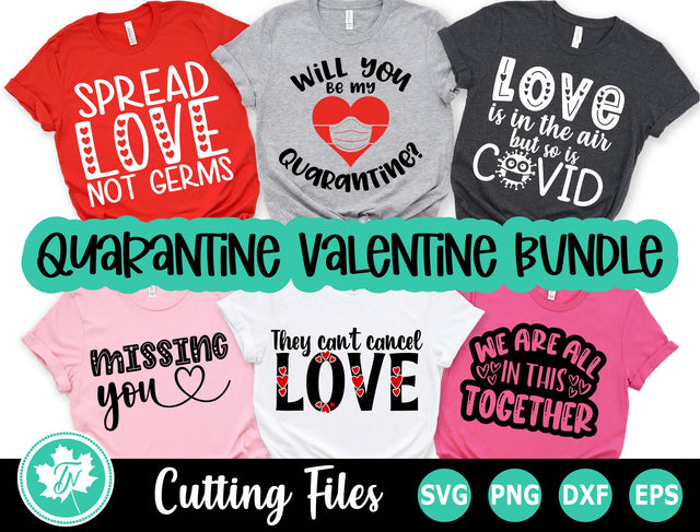 Valentine SVG Bundle | Quarantine SVG | Funny Valentine SVG SVG TrueNorthImagesCA 