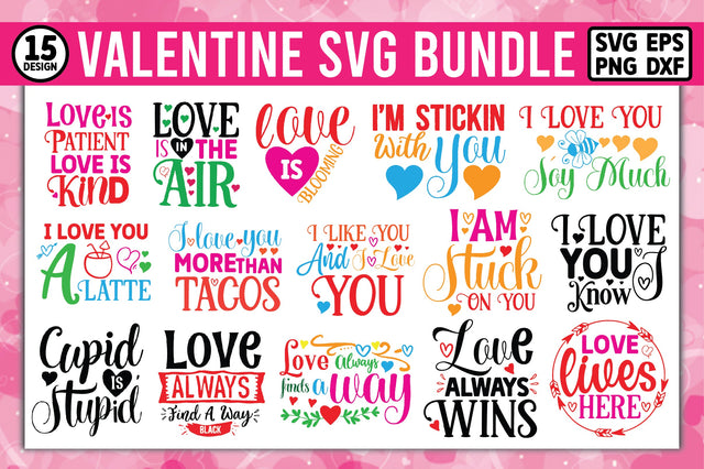 Valentine SVG Bundle SVG Ariyan 
