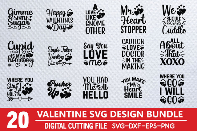 Valentine SVG Bundle SVG md faruk hossain 