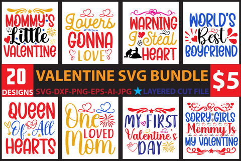 Valentine svg bundle SVG Newmockups 