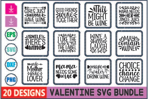 Valentine Svg Bundle SVG Shahin alam 
