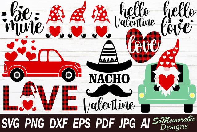 Valentine SVG Bundle SVG SoMemorableDesigns 
