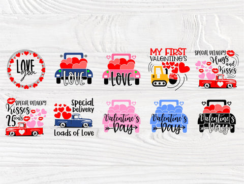 Valentine SVG Bundle | Valentine svg | 50 Shirt Designs | Valentines svg | Valentine's Day | Love svg | Svg Cricut| Silhouette Cut Files SVG TonisArtStudio 