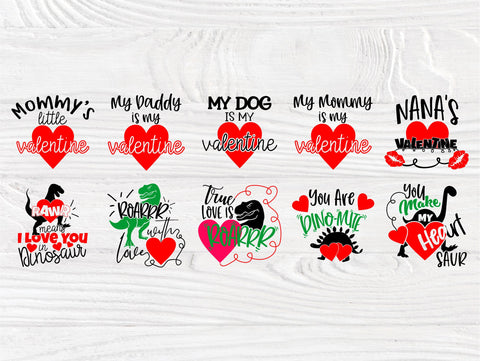 Valentine SVG Bundle | Valentine svg | 50 Shirt Designs | Valentines svg | Valentine's Day | Love svg | Svg Cricut| Silhouette Cut Files SVG TonisArtStudio 