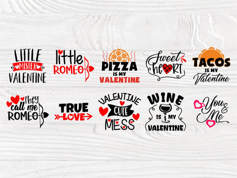 Valentine SVG Bundle | Valentine svg | 50 Shirt Designs | Valentines svg | Valentine's Day svg | Love svg Bundle | Cricut, Silhouette files SVG TonisArtStudio 