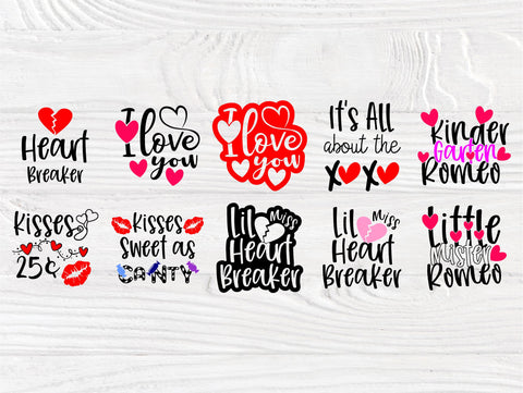 Valentine SVG Bundle | Valentine svg | 50 Shirt Designs | Valentines svg | Valentine's Day svg | Love svg Bundle | Cricut, Silhouette files SVG TonisArtStudio 