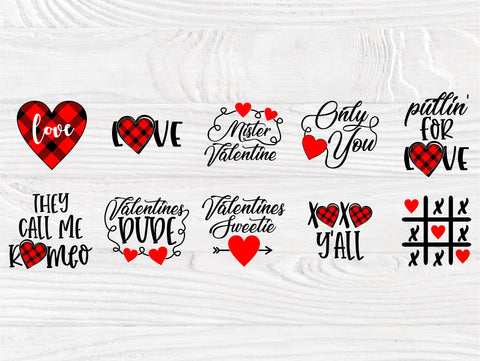 Valentine SVG Bundle | Valentine svg | 50 Shirt Designs | Valentines svg | Valentine's Day svg | Love svg Bundle | Cricut, Silhouette files SVG TonisArtStudio 