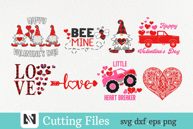 Valentine Svg Bundle, Valentine's Day Svg, Love Svg SVG Pinoyart Kreatib 