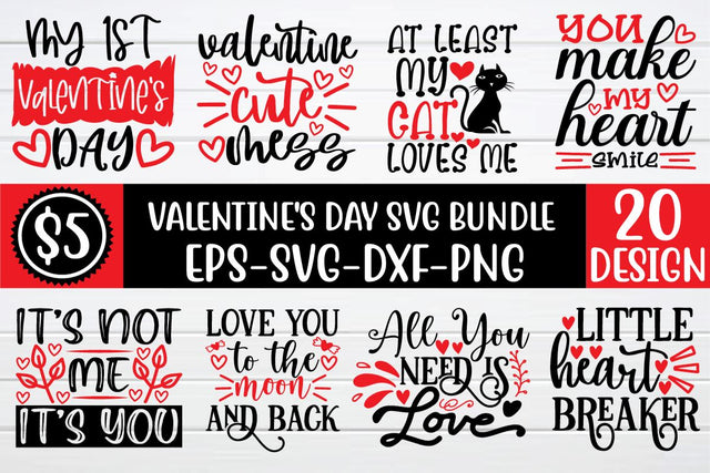 valentine svg bundle vol 2 SVG buydesign 