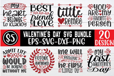 valentine svg bundle vol 3 SVG buydesign 