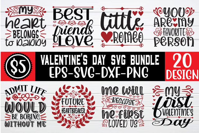 valentine svg bundle vol 3 SVG buydesign 