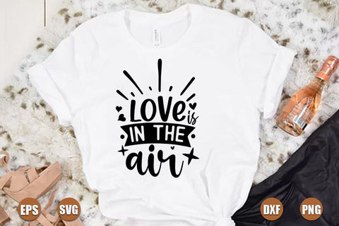 valentine SVG Design, love is in the air SVG FiveStarCrafting 