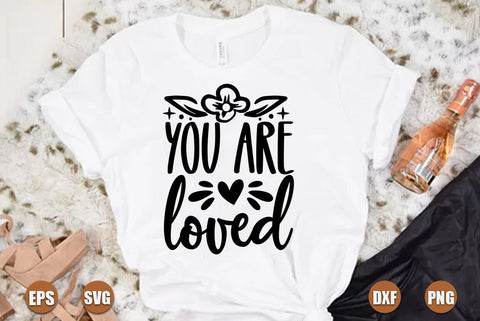 valentine SVG Design, You are loved SVG FiveStarCrafting 