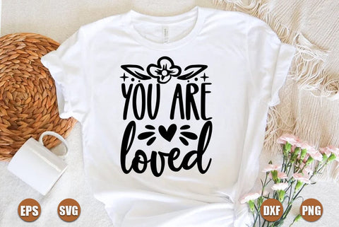 valentine SVG Design, You are loved SVG FiveStarCrafting 