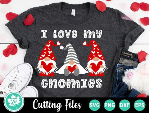 Valentine SVG | Gnome SVG | I Love my Gnomies SVG SVG TrueNorthImagesCA 