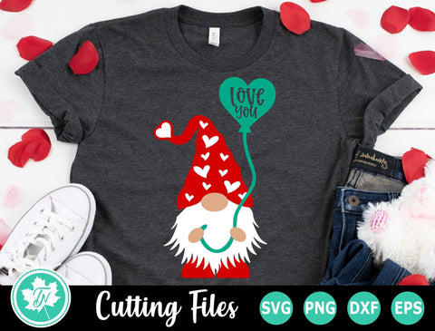 Valentine SVG | Gnome SVG | I Love You SVG TrueNorthImagesCA 