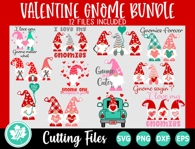 Valentine SVG | Gnome SVG | Valentine SVG Bundle SVG TrueNorthImagesCA 