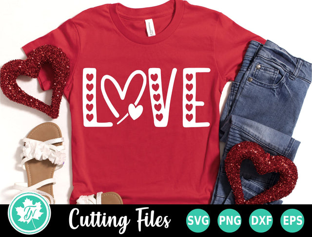 Valentine SVG | Love Hearts SVG TrueNorthImagesCA 