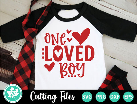Valentine SVG | One Loved Boy SVG SVG TrueNorthImagesCA 