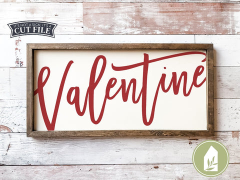 Valentine SVG | Oversized SVG | Farmhouse Valentine's Day SVG Files SVG LilleJuniper 