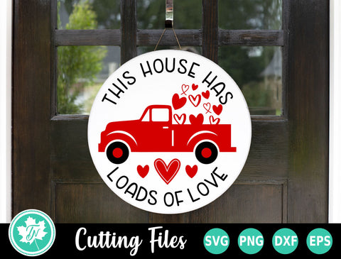 Valentine SVG | Valentine Round Sign Bundle SVG TrueNorthImagesCA 