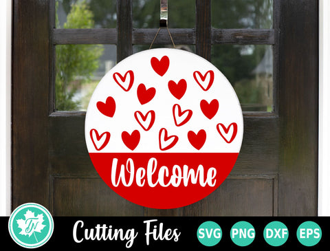 Valentine SVG | Valentine Round Sign Bundle SVG TrueNorthImagesCA 
