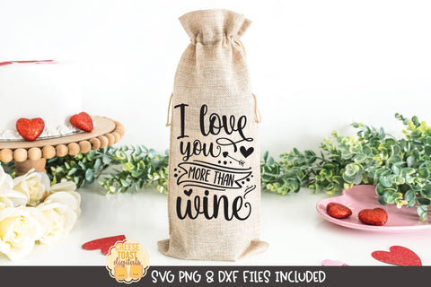 Valentine SVG | Valentine Wine Bag SVG Bundle | 10 Designs SVG Cheese Toast Digitals 