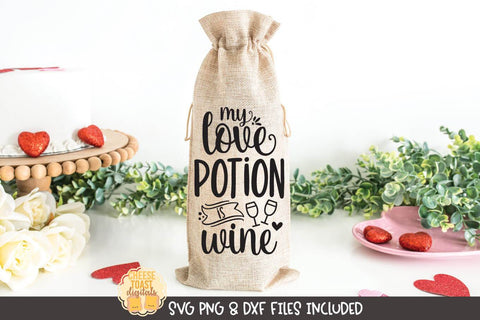Valentine SVG | Valentine Wine Bag SVG Bundle | 10 Designs SVG Cheese Toast Digitals 