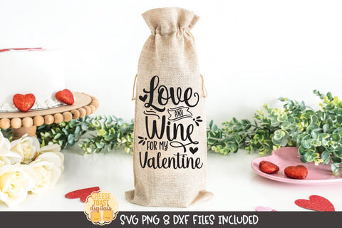 Valentine SVG | Valentine Wine Bag SVG Bundle | 10 Designs SVG Cheese Toast Digitals 