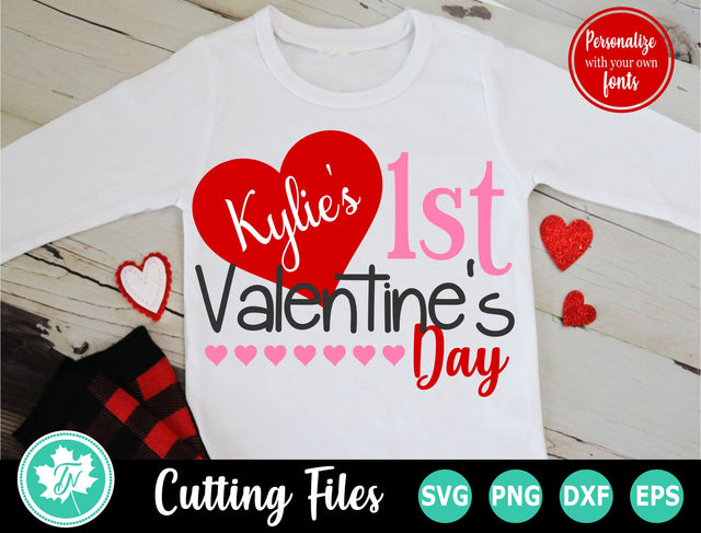 Valentine SVG | Valentines Day SVG | First Valentines SVG SVG TrueNorthImagesCA 