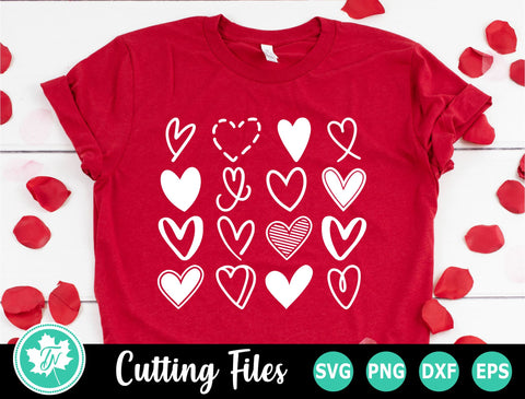 Valentine SVG | Valentines Day SVG | Hearts SVG TrueNorthImagesCA 