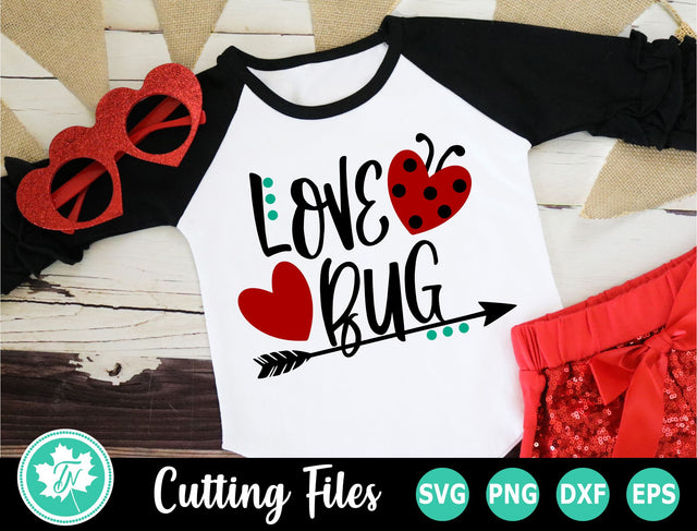 Valentine SVG | Valentines Day SVG | Love Bug SVG TrueNorthImagesCA 