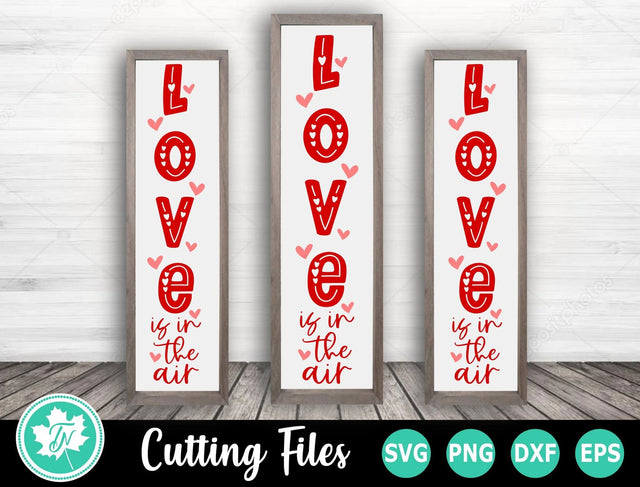 Valentine SVG | Valentines Day SVG | Love is in the Air SVG TrueNorthImagesCA 