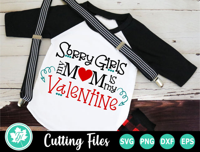 Valentine SVG | Valentines Day SVG | Mom is my Valentine SVG TrueNorthImagesCA 