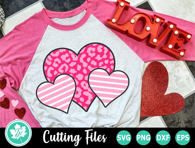 Valentine SVG | Valentines Day SVG | Pink Leopard SVG TrueNorthImagesCA 