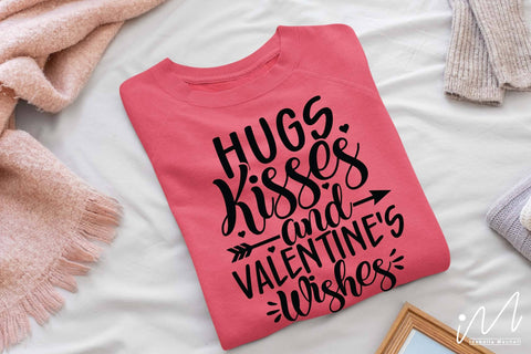 Valentine t-shirt bundle, Happy valentine t shirt svg, Valentine cricut, papa's little valentine, love svg SVG Isabella Machell 