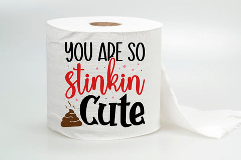 Valentine Toilet Paper SVG Bundle SVG Regulrcrative 