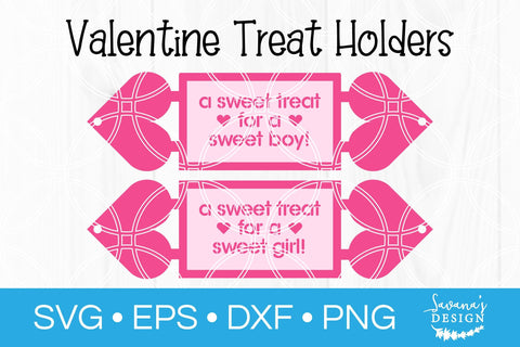 Valentine Treat Holder SVG SVG SavanasDesign 