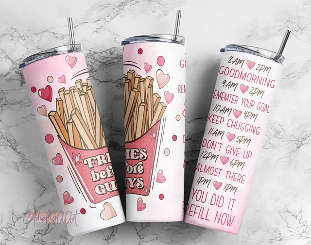 Valentine Tumbler Design, Digital Sublimation Wrap, Valentine Day Tumbler Design, Instant Download, Water Tracker Design, Valentine Sublimation CaldwellArt 