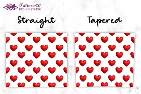 Valentine Tumbler, Valentines tumbler, Valentines Day Tumbler, Heart Tumbler, Love Tumbler, Tumbler Bundle, Wrap Sublimation design for 20 Oz Skinny Tumbler Sublimation KatineDesign 