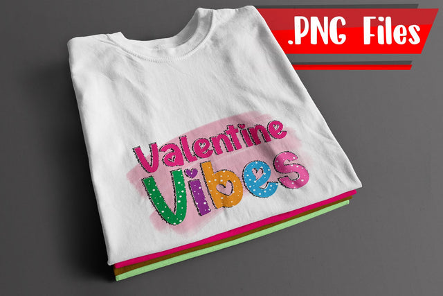 Valentine Vibes Sublimation PNG Files Sublimation zafrans studio 