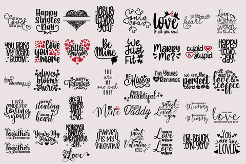 Valentines and Love SVG Bundle | Valentines SVG | Love SVG SVG Illuztrate 