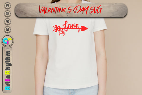 Valentines Arrow love svg SVG Artinrhythm shop 