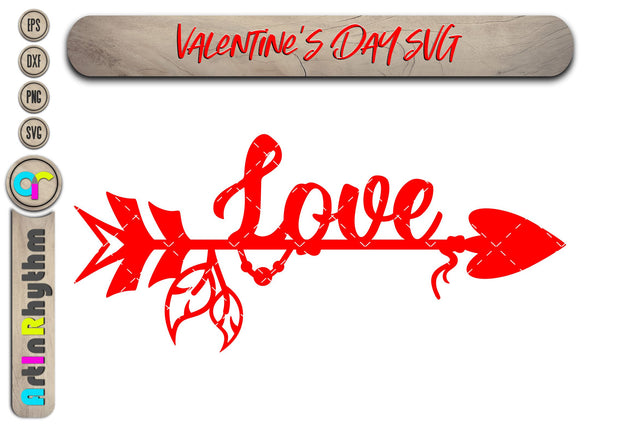 Valentines Arrow love svg SVG Artinrhythm shop 