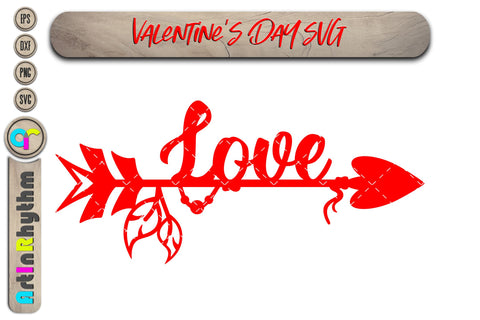 Valentines Arrow love svg SVG Artinrhythm shop 