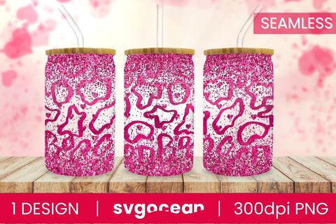 Valentines Can Glass | Libbey Glass | Beer Can Sublimation SvgOcean 