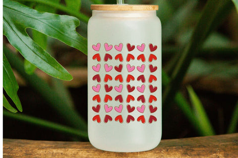 Valentines Can Glass Wrap SVG Bundle SVG Regulrcrative 