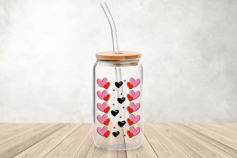 Valentines Can Glass Wrap SVG Bundle SVG Regulrcrative 